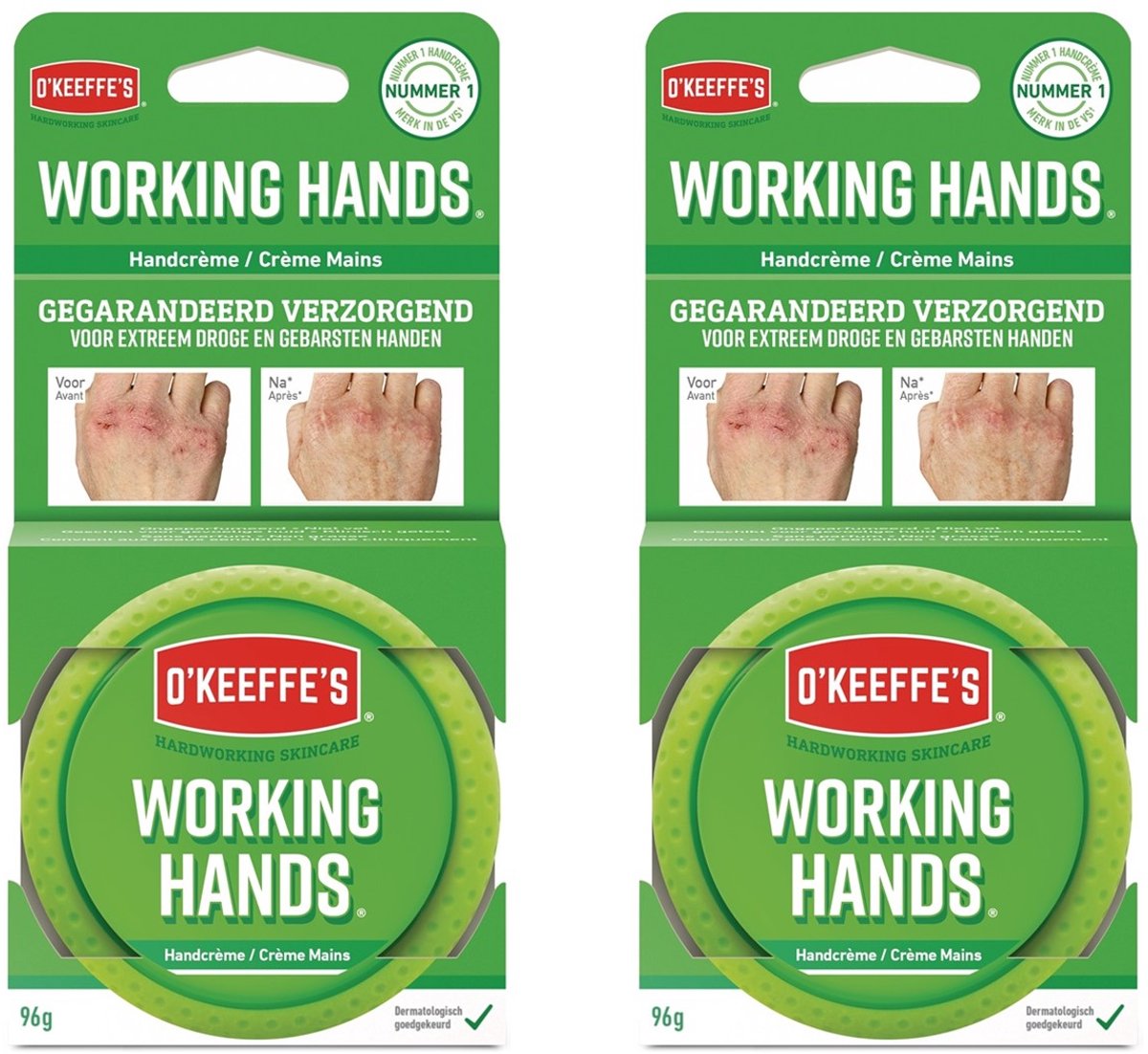 O'Keeffe's Working Hands Handcrème - 2x 96g