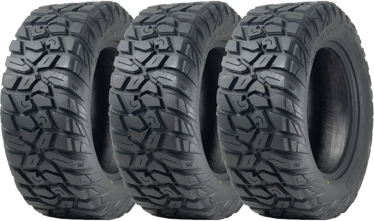 26x9.00-R14 (225/65R14) ATV-banden, 8-laags, OBOR Antelope 73N, goedgekeurd voor de openbare weg (set van 3)