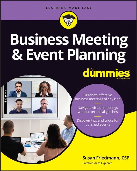 Business Meeting & Event Planning For Dummies - cover