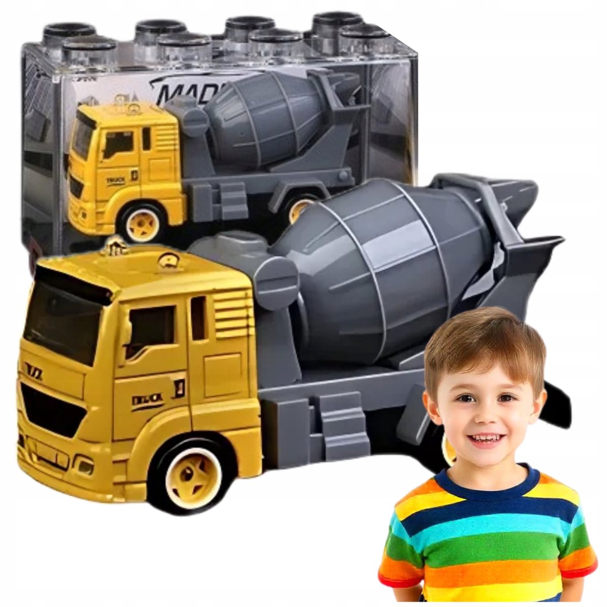 Bouwvoertuig Speelgoed: Betonmixer of Kiepwagen voor Kinderen