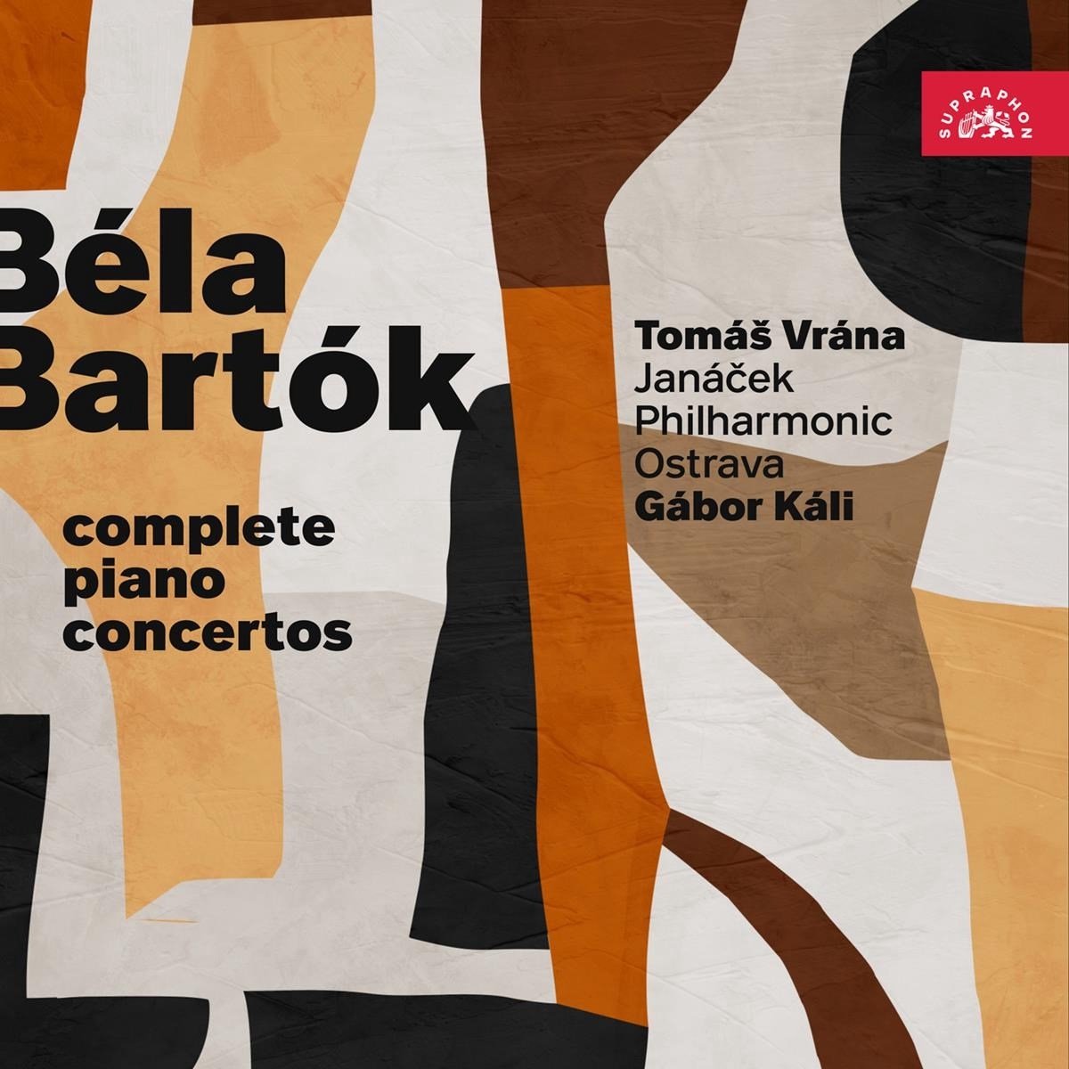 Gabor Kali, Tomas Vrana, Janacek Philharmonic Ostrava - Bartók: Complete Piano Concertos (CD)