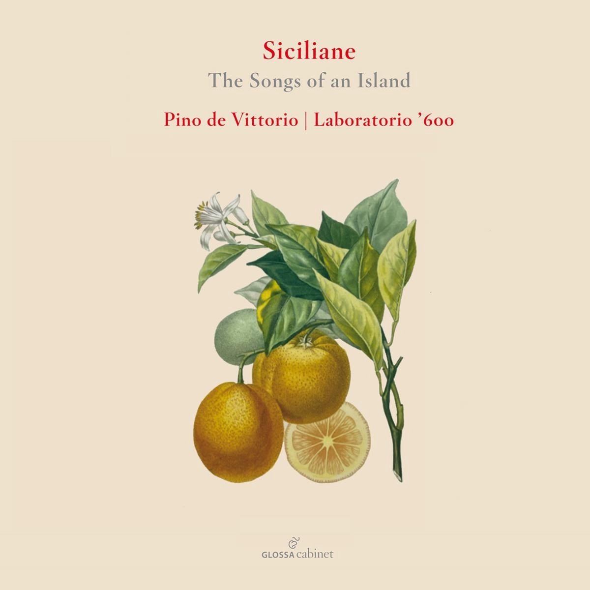 Pino De Vittorio & Laboratorio '600 - Siciliane: Songs Of An Island (CD)