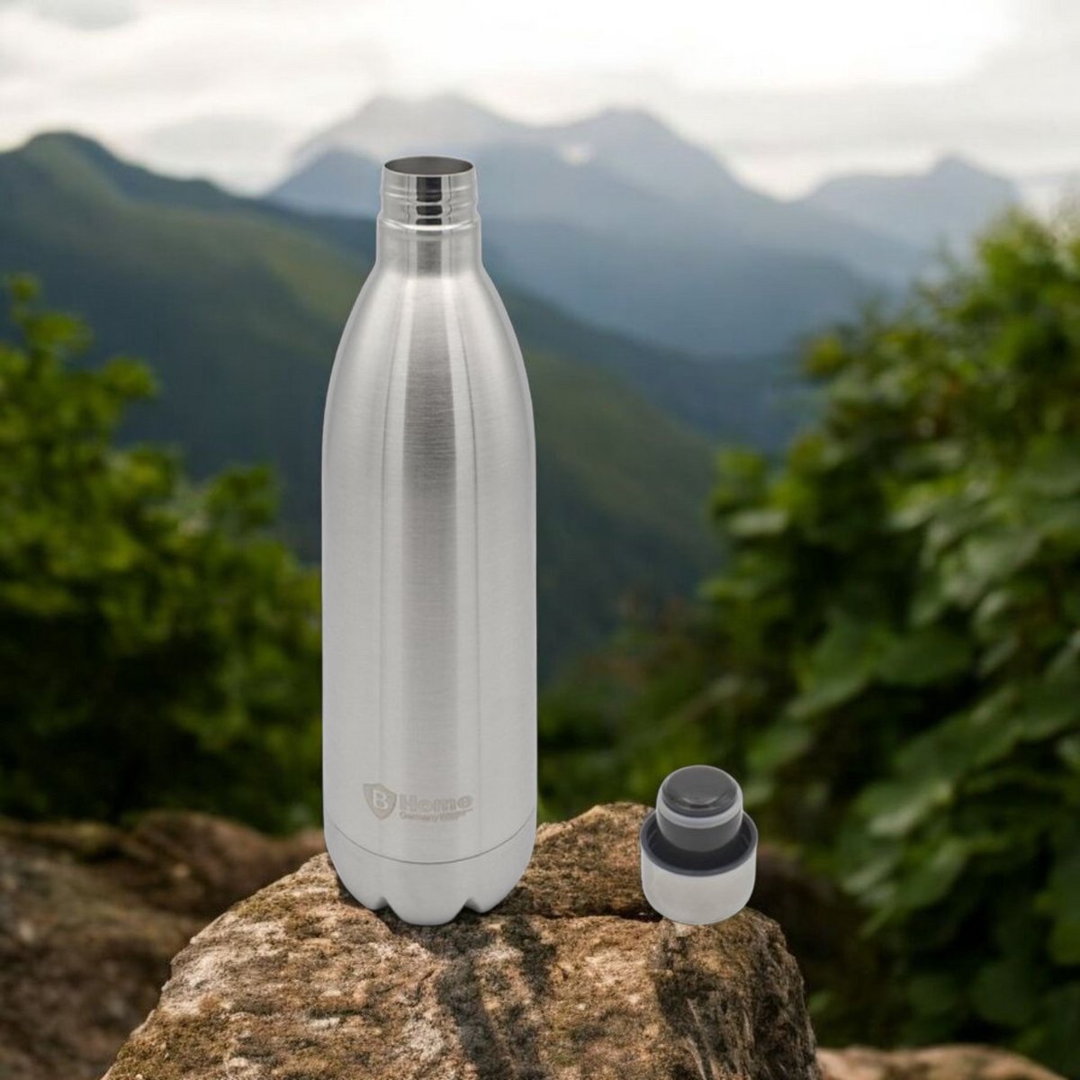 RVS Thermo Geïsoleerde Fles 1000 ml – Houdt Dranken Perfect Warm of Koud