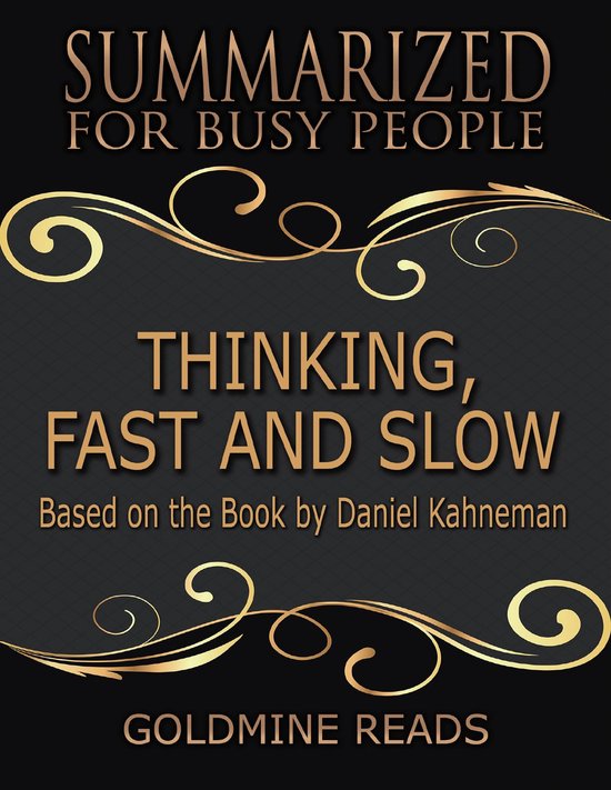 Thinking, Fast and Slow - Summarized for Busy People: Based  ... - cover