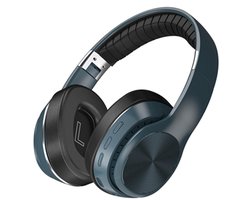 TuseRxln Over-Ear Koptelefoon - Hoofdtelefoon - Bluetooth 5.0 & 40mm Drivers - 1 - Blauw