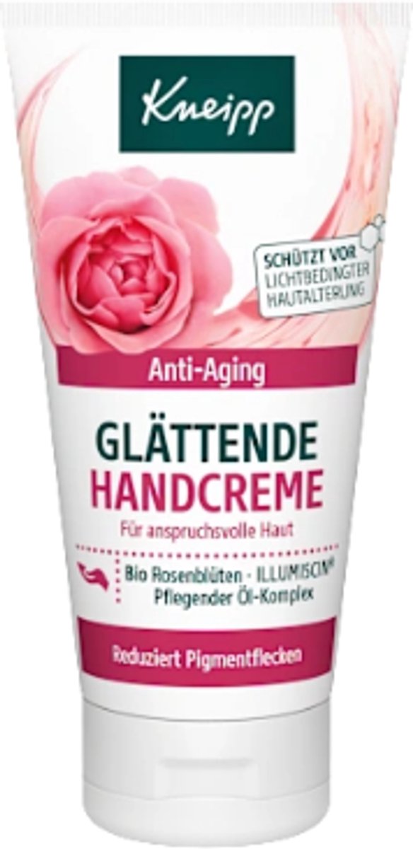 Kneipp Handcrème Glättend | 1x 50 ml - Met Panthenol & Vitamine E | Voor gladde handen