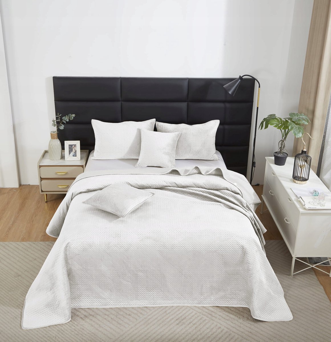Merkloze Pluche Dekbedovertrek 240x260cm - Zacht & Elegant