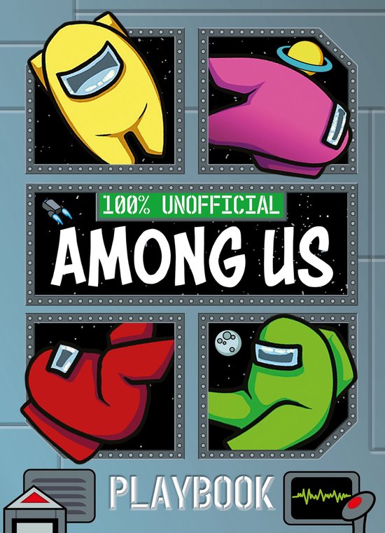 100% Unofficial Among Us Playbook - cover