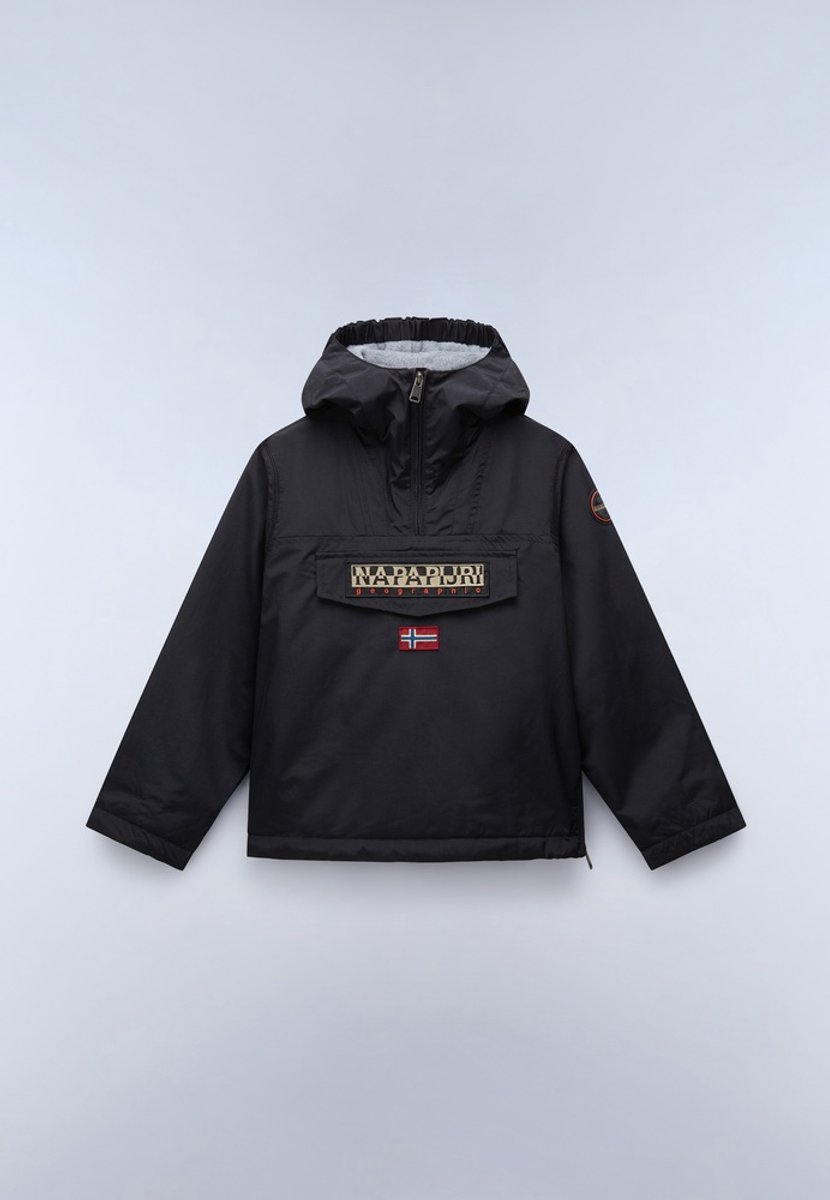 Napapijri Kinder Anorak K Rainforesti 2 NP0A4HHK -98-104 Zwart