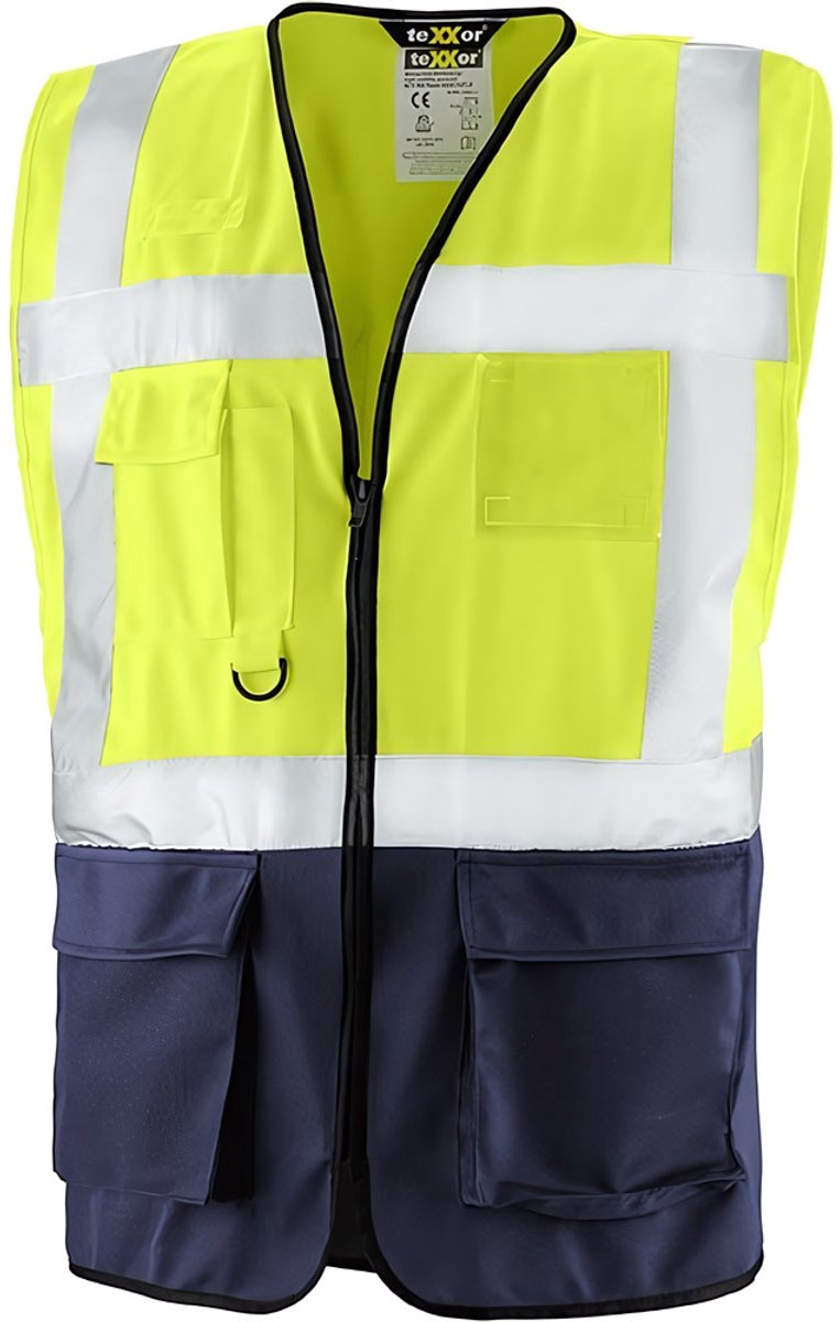 teXXor Warnschutz-Weste Newcastle 4211 Leuchtgelb-3XL