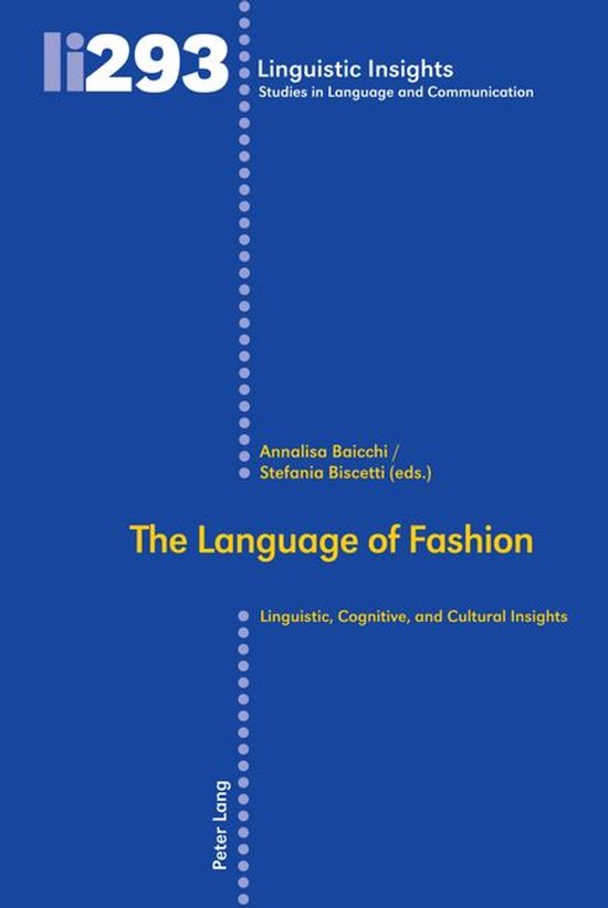Linguistic Insights 293 - The language of fashion - cover