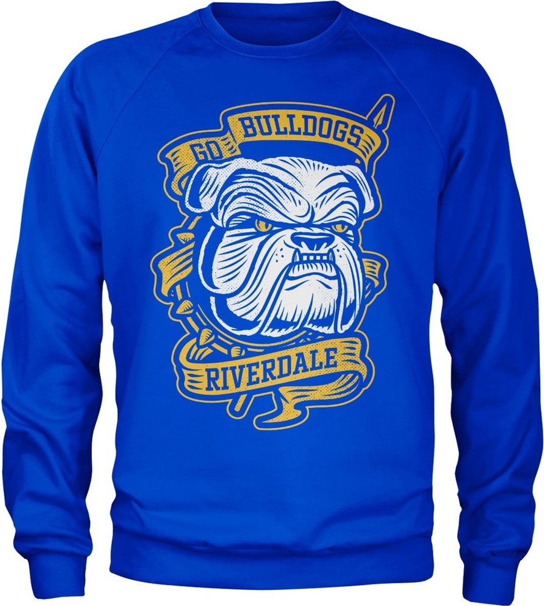 Riverdale Go Bulldogs-sweatshirt, blauw