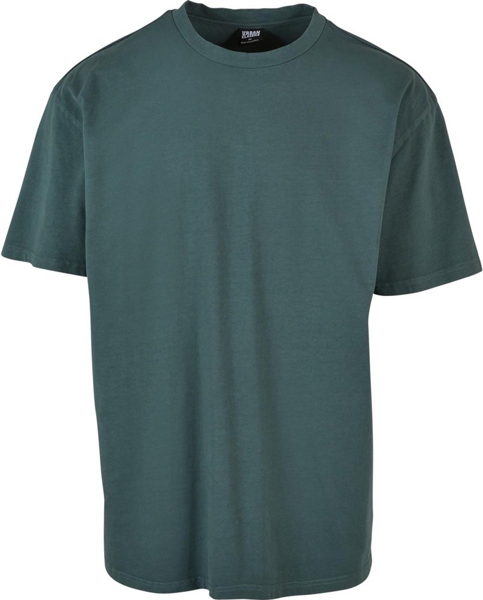 Urban Classics Oversized Inside Out Heren T-shirt S Groen