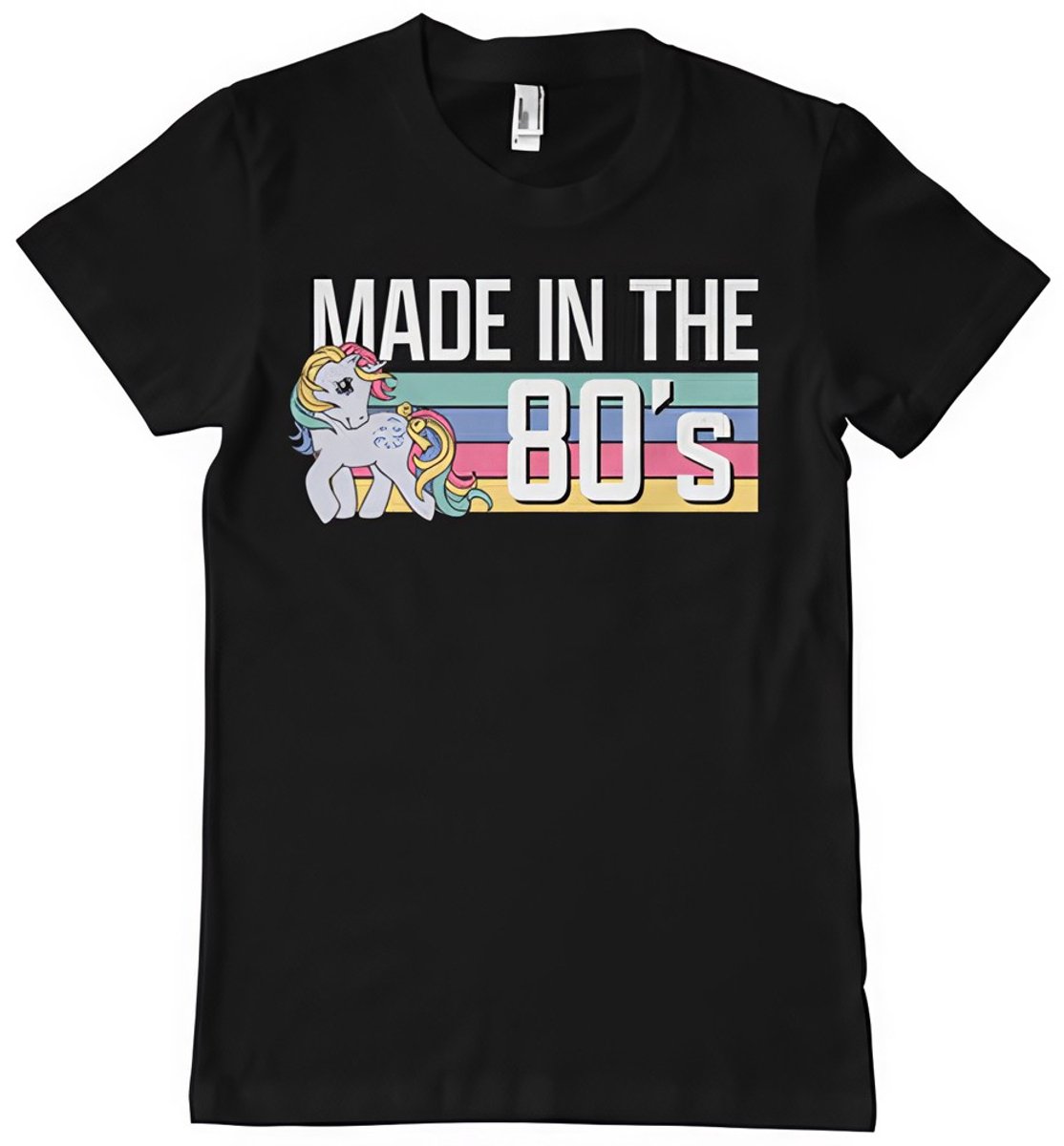 My Little Pony Made In The 80'S T-Shirt Black-M