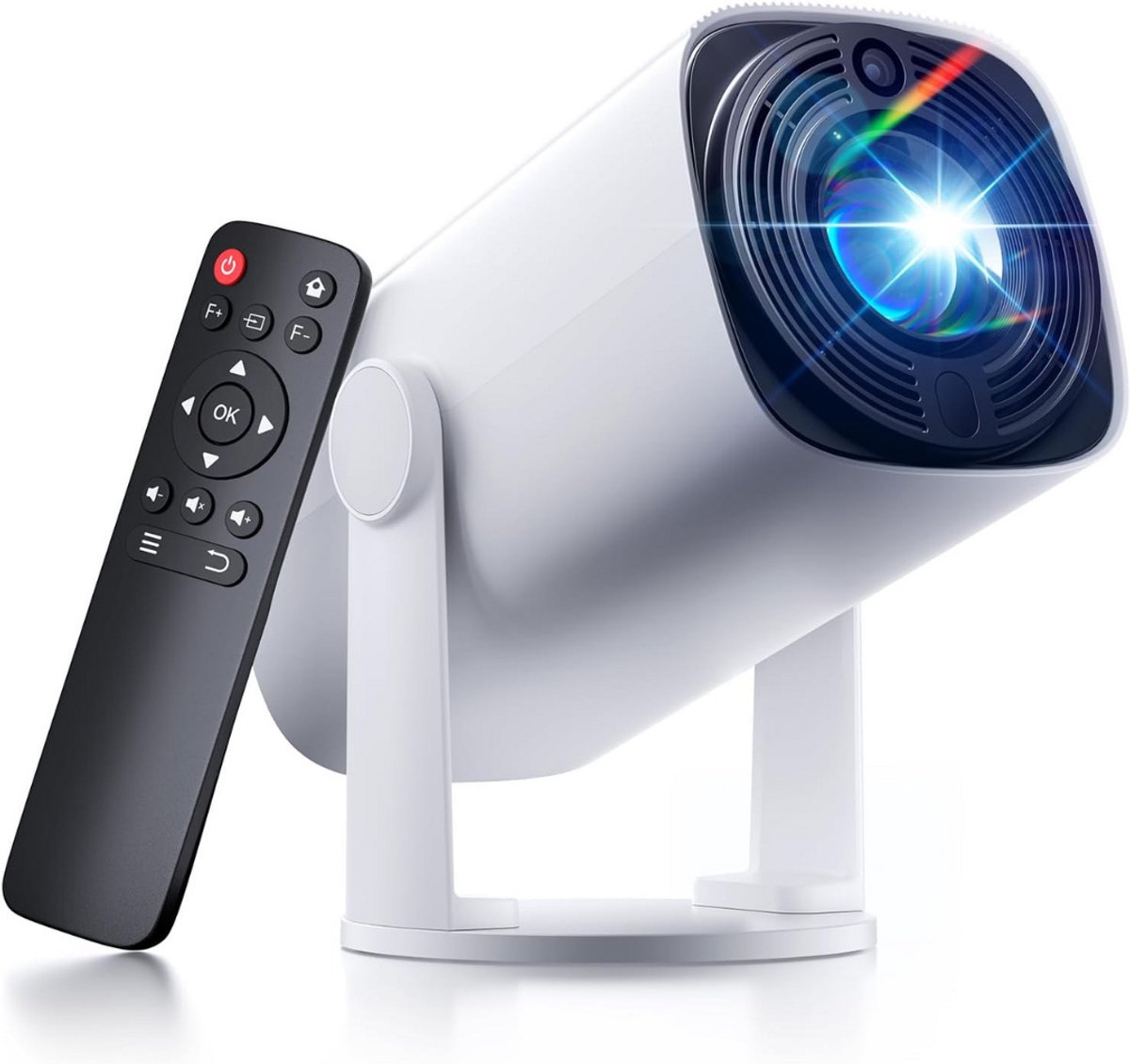 SCH® Mini beamers - Projector - Mini beamer - Wit - 20cm x 11cm x 11cm
