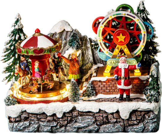Oosterik home - Carrousel, Reuzenrad & Kerstman