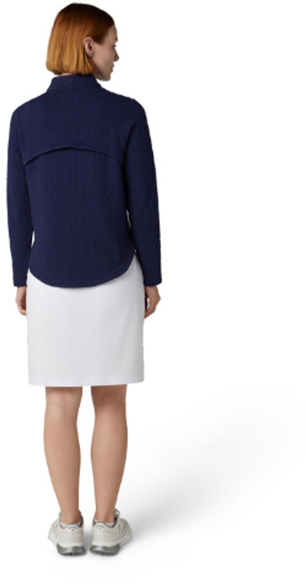 Callaway 1/2 Zip Quilted Knit Pullover Dames Peacoat van Callaway — afbeelding 3