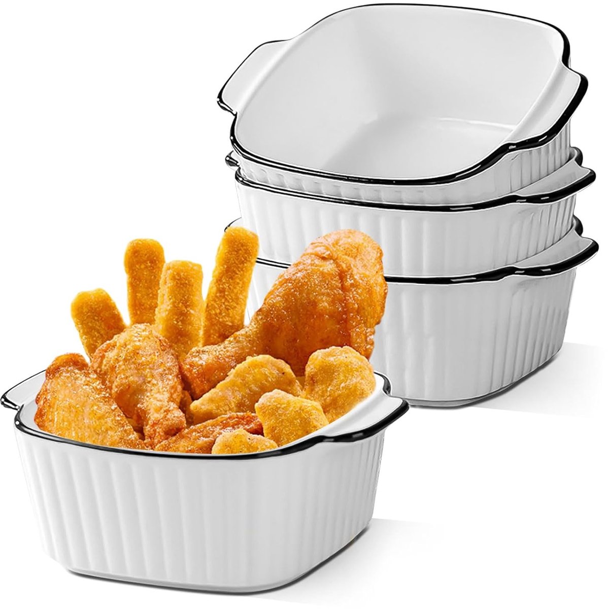 Kleine ovenschaal - hittebestendig keramiek - 1 stuk