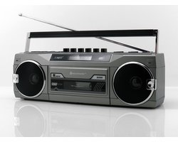 Soundmaster SRR80TI, Retro stereo radio/cassetterecorder met DAB+, bluetooth en USB en SD, encoding