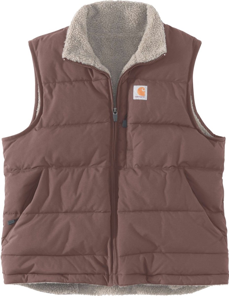 Carhartt Damen Weste Relaxed Midweight Utility Vest Nutmeg-XL Bruin
