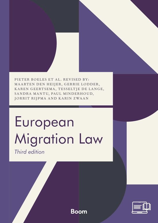 Boom Juridische studieboeken - European Migration Law - cover