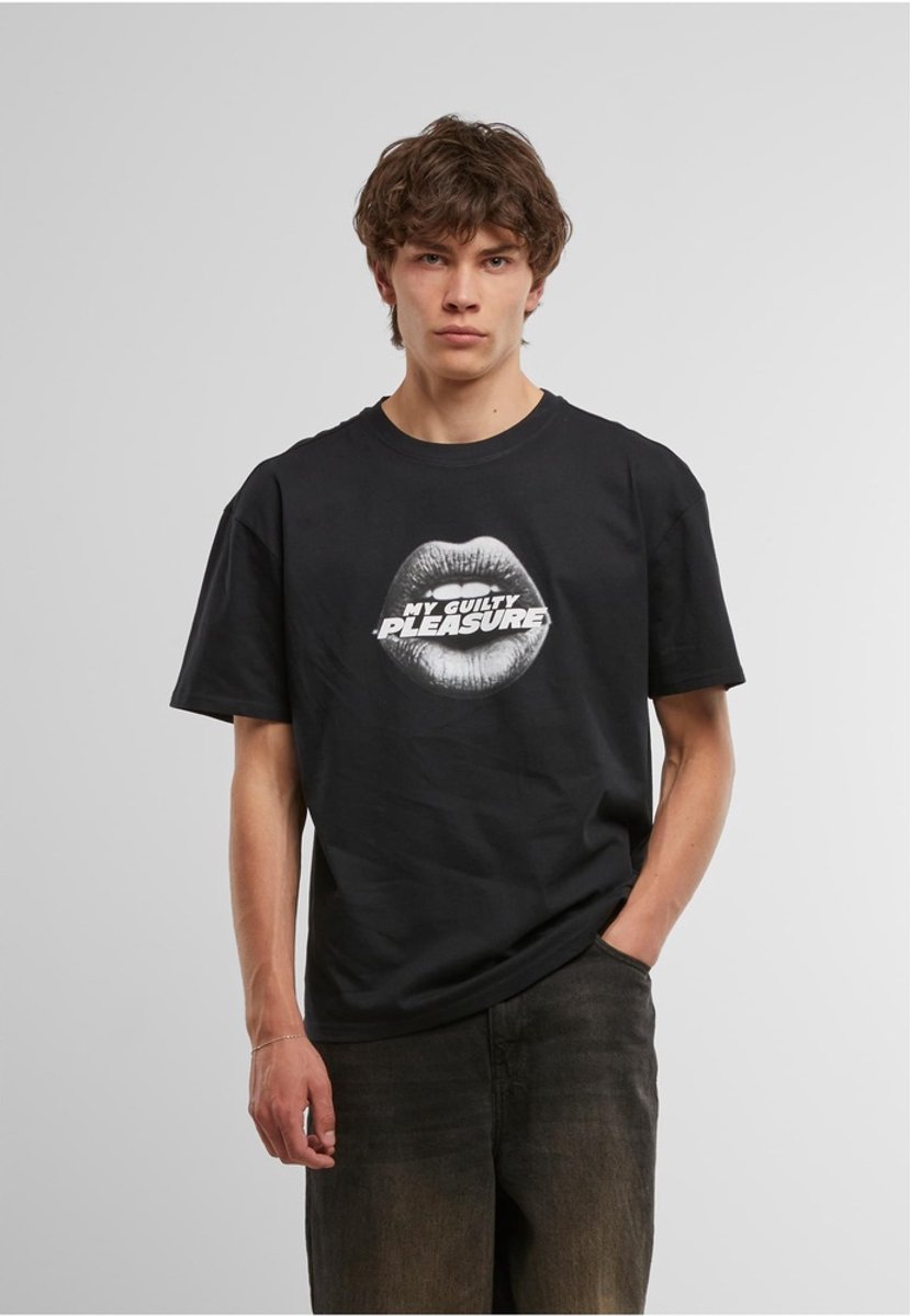 Mister Tee Off My Lips Oversize Heren Tshirt XS Zwart
