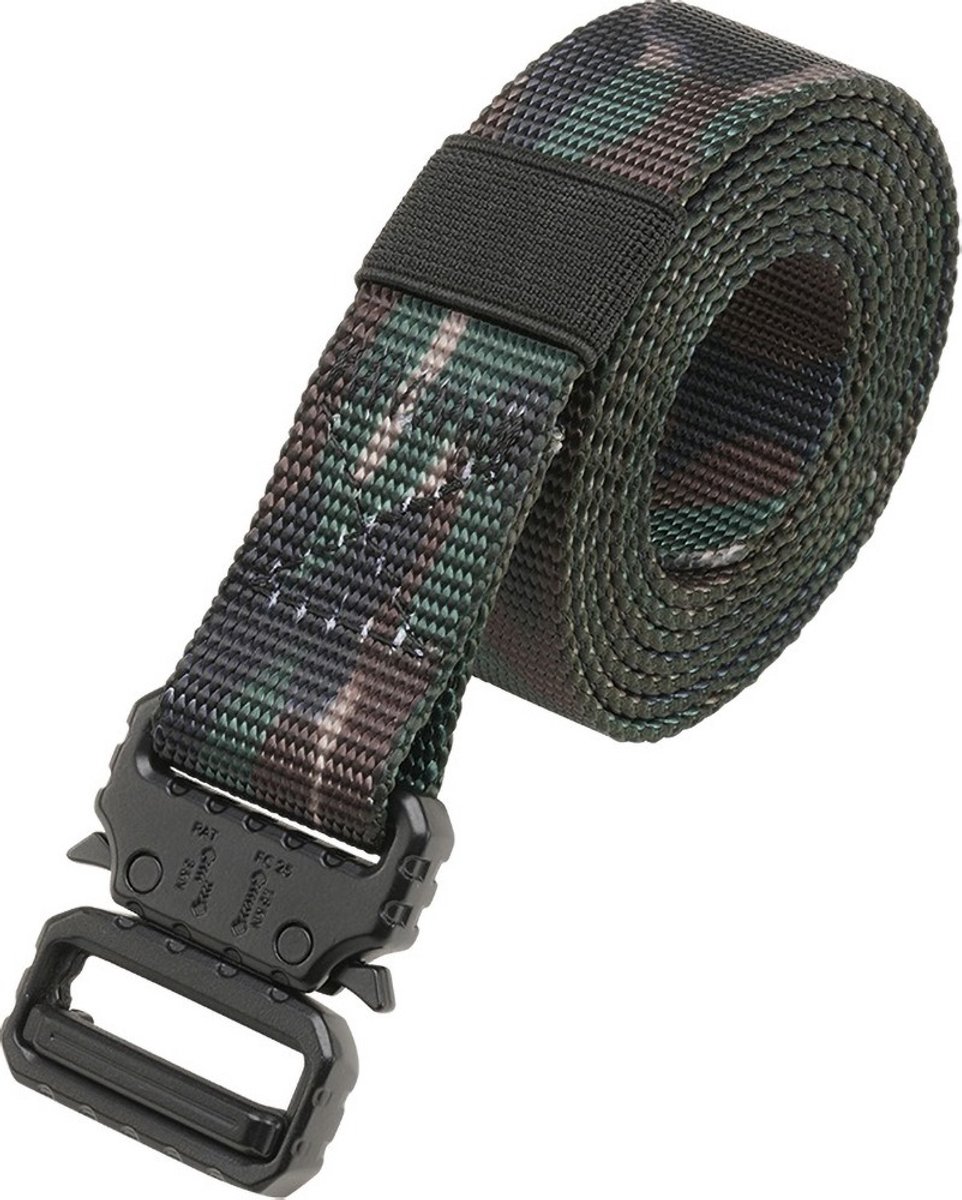 Brandit - Tactical Canvas riem - One size - Groen