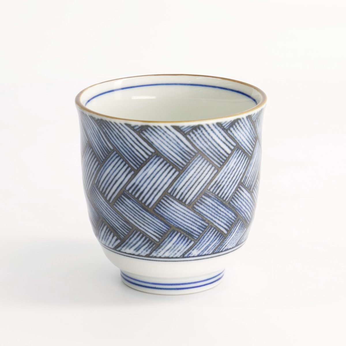 Tokyo Design Studio - Theekop - Blauw/Wit - 8x7,9 cm