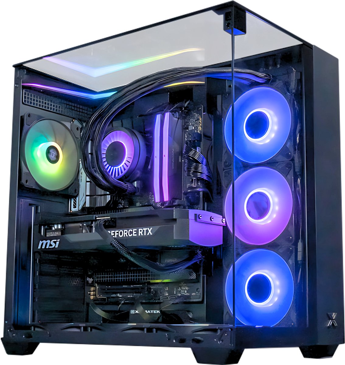 FlowUP Titan - Gaming PC - AMD Ryzen 7 9800X3D - MSI RTX - FlowUP - €2.999,00