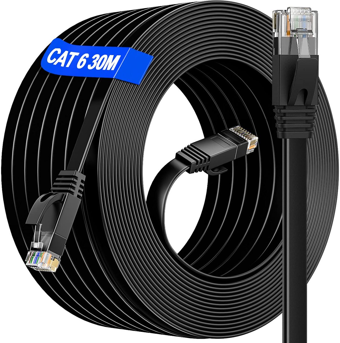 30 Meter Cat6 Ethernet Kabel voor Hoge Snelheid Netwerkverbinding