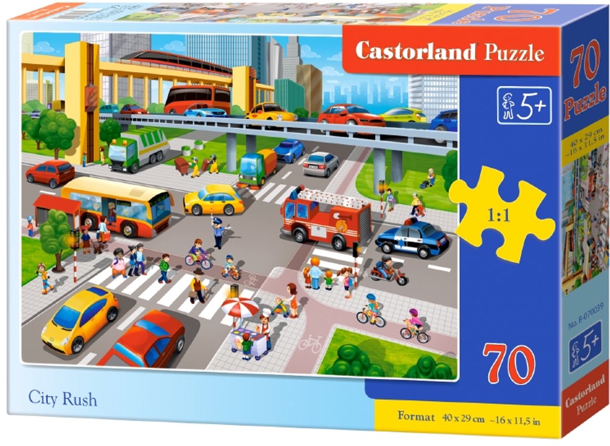 Puzzle City Rush 70