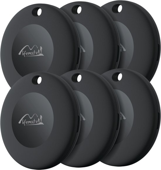 Lifemate - Life Tag - Android / Google Find My Device - Android Tracker - Android Smarttag - 6 Pack