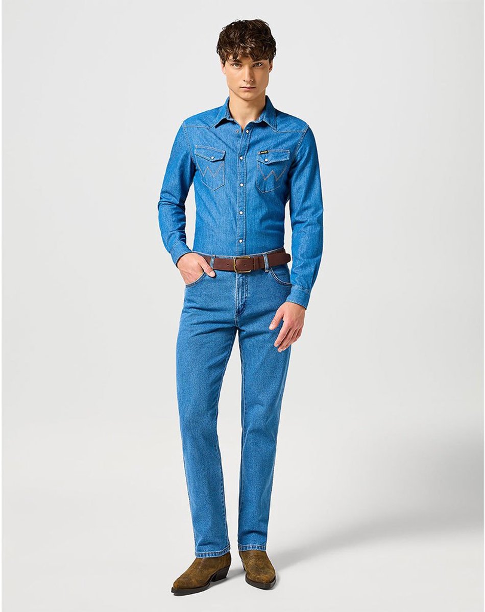 Wrangler 112358204 Texas Spijkerbroek 44 30 Man Desert Mirage