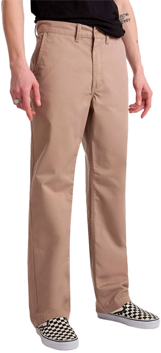 Vans Authentic Relaxed Chino Broek 33 34 Man Desert Taupe