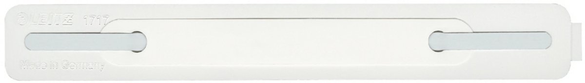 LEITZ hechtstroken, 20 x 150 mm, PVC, zelfklevend, wit