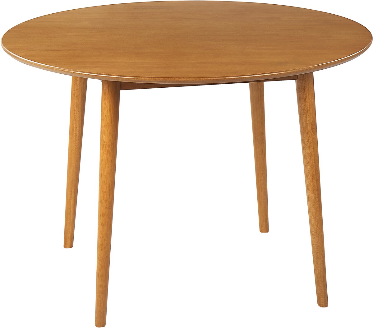 RADAN - Ronde eettafel - Lichte houtkleur - MDF