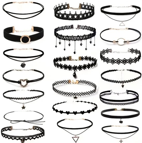 20-delige Gotische Choker Set