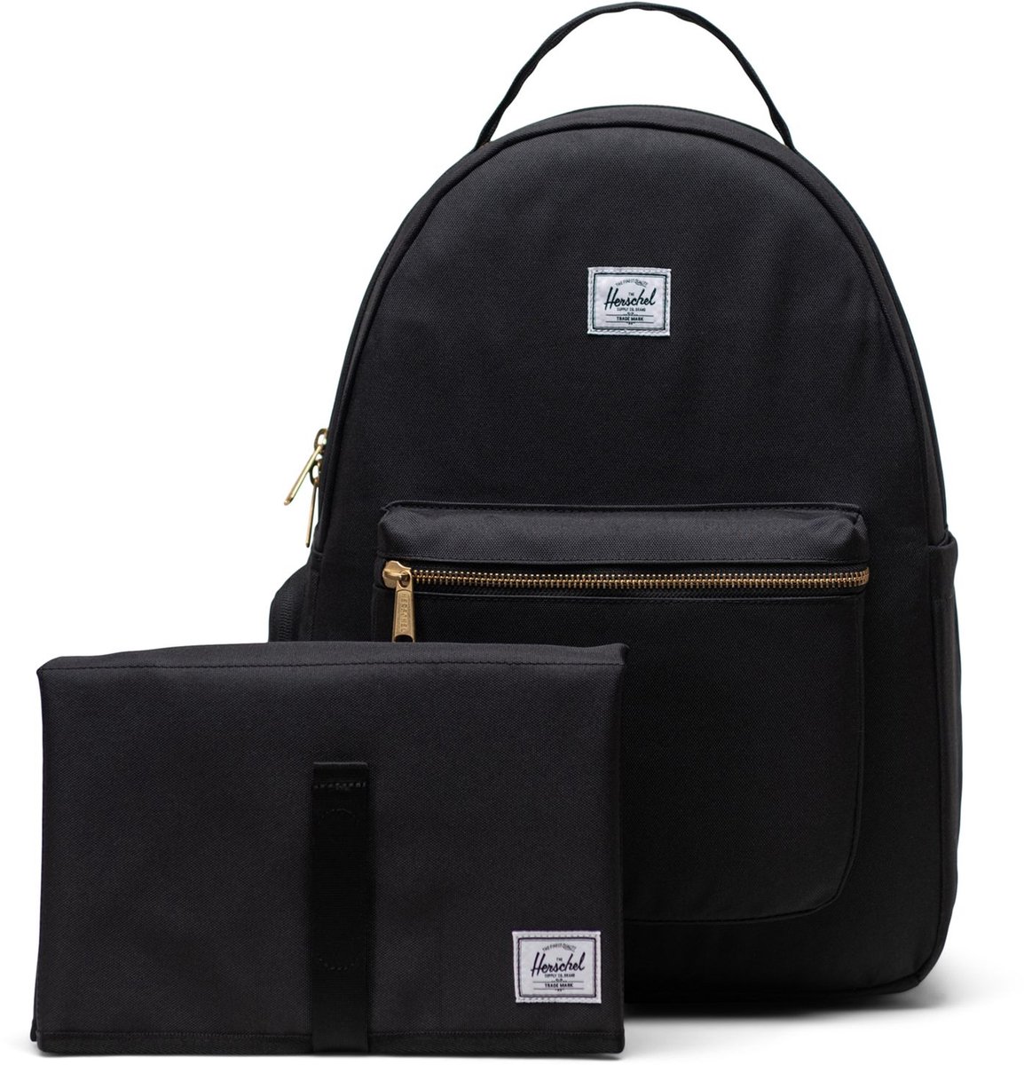 Herschel luiertas rugzak Nova Backpack / Diaper Bag 23L Black zwart
