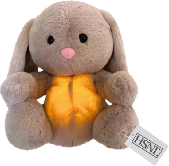 HSNL Babylijn Knuffel met Hartslag – voor baby’s en pasgeborenen – zacht pluche