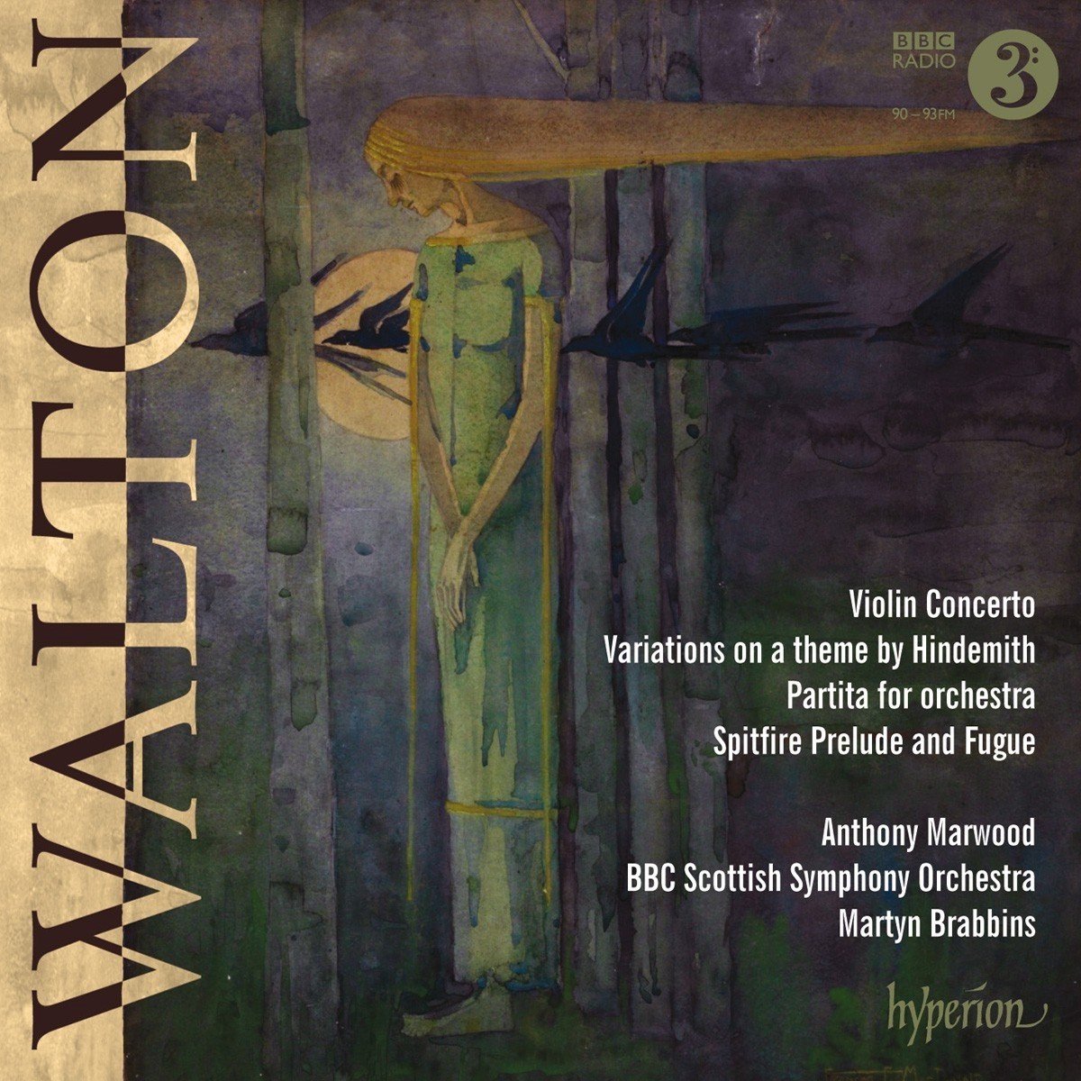 Anthony Marwood & BBC Scottish Symphony Orchestra - Violin Concerto Partita (CD)