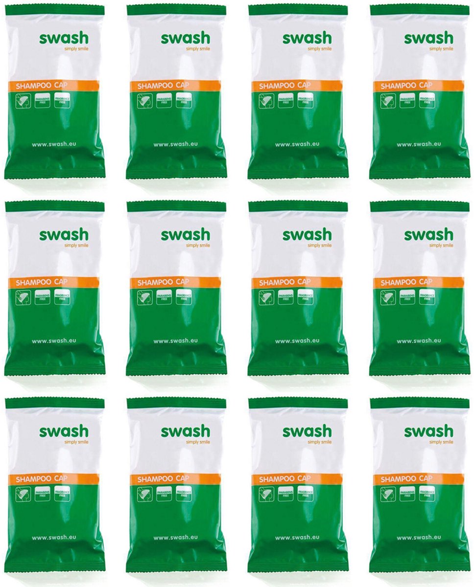 Swash Shampoo Cap Parfumvrij - 12x1 voordeelverpakking