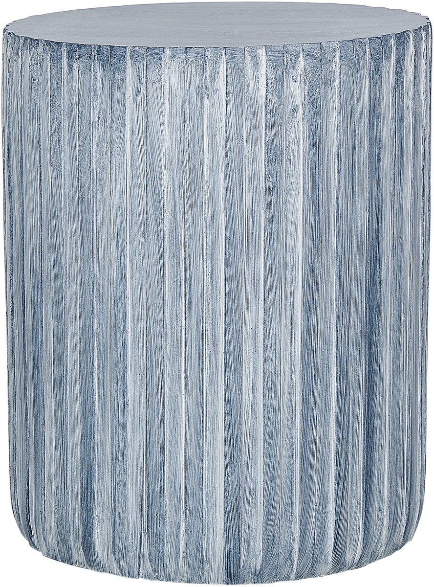 Beliani AMARO - Bijzettafel - Lichtgrijs - Lichtbeton