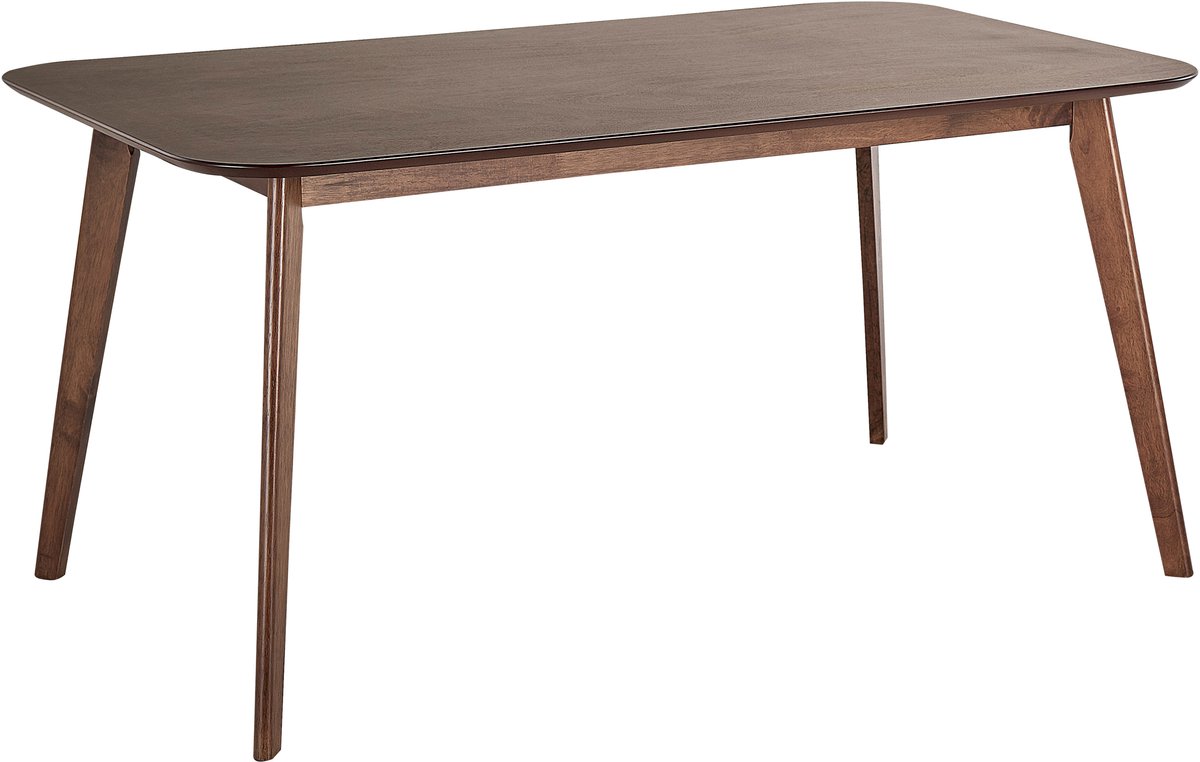 EPHRATA - Eettafel - Donkere houtkleur - 90 x 150 cm - MDF