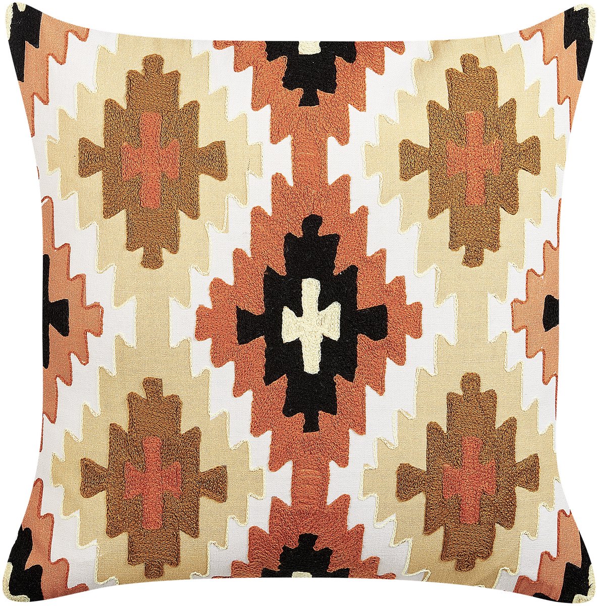 Beliani SERAMPORE - Sierkussen - Multicolor - 50 x 50 cm - Katoen Meerkleurig