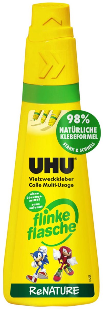 UHU Alleslijm flinke fles ReNATURE SONIC, 40 g