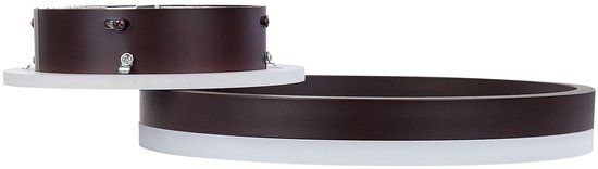 GLYDE - Plafonnier - Marron - Aluminium