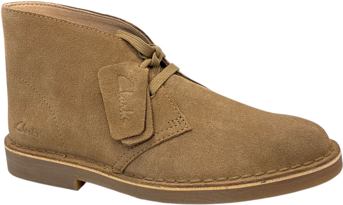 CLARKS Desert Bt Evo. Dames Veterschoenen - Leopard Suede