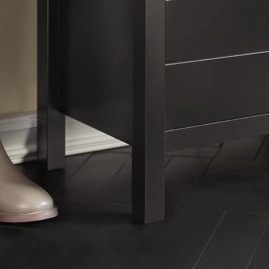 Banco Zapatero Madera Maciza De Pino Blanco 110x38x45,5 Cm Vidaxl con Ofertas en