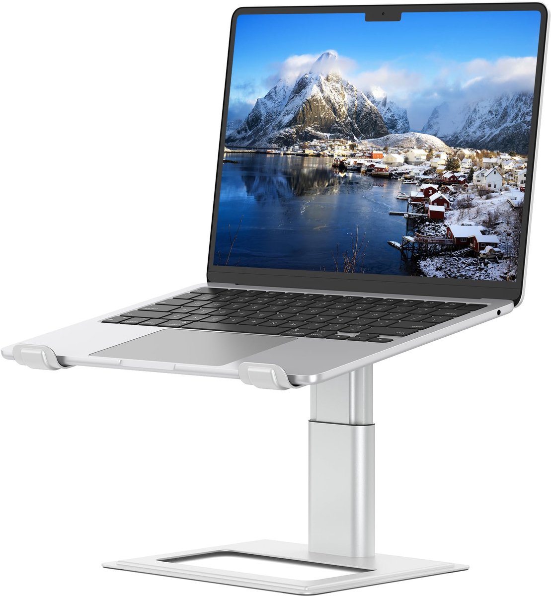 Azomor® Verstelbare laptopstandaard voor ergonomisch werken en ruimtebesparing
