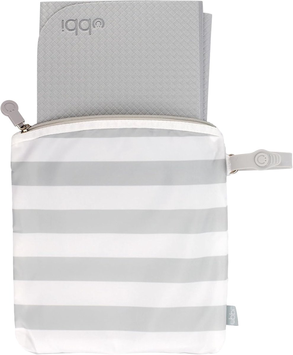 Image of Aankleedkussen voor onderweg met draagtas - Zacht en comfortabel luiertas accessoire voor pasgeborenen